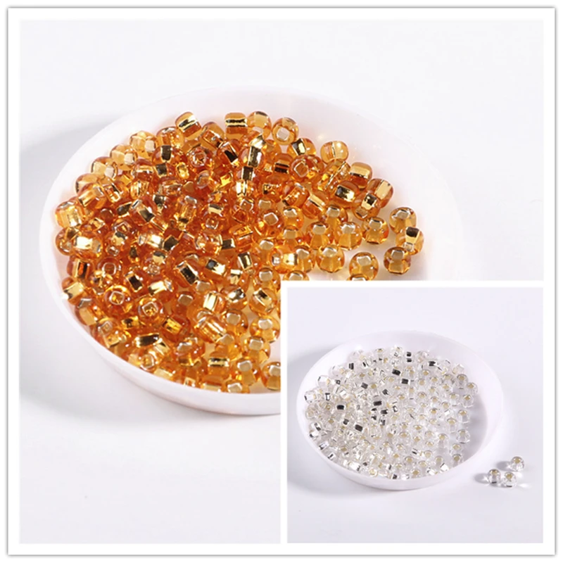 10g 2mm/3mm/4mm Glass Seed Beads Square Spacer Glass Beads For Jewelry Making Handwork Tailor Diy Lentejuelas Bracelets Necklace Jewelry Making Supplies