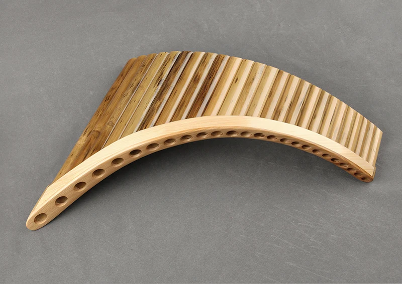 25 труб G ключ Sptted бамбуковая флейта Пана традиционный румынский деревянный духовой инструмент ручной работы Pan Pipe