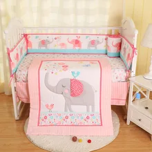 Поставки напрямую с завода четыре комплекта детских кроватей с новой внешней торговли слон Белла, детские кровати и шапки для детей