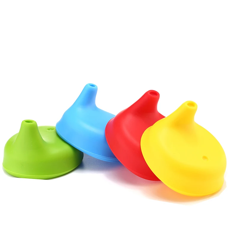 4 шт./упаковка силиконовые колпачки для чашек не содержит Бисфенол А|silicone sippy cup|sippy