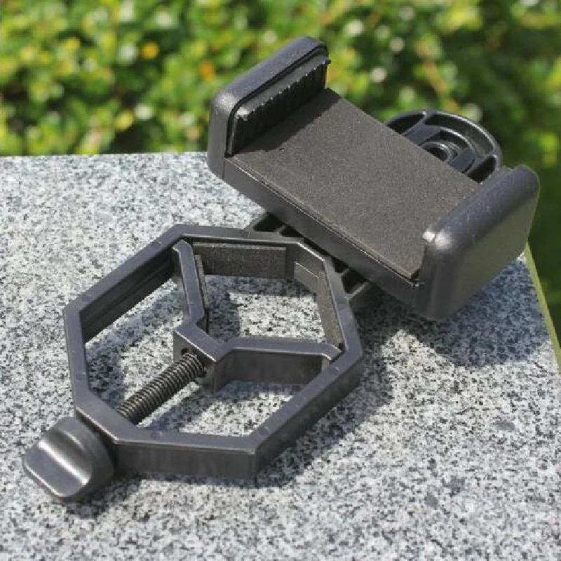 Telescope Connected to Mobile Phone Camera Stand All Metal Large Fixture Version 5.5-8.5cm telescope camera adapter