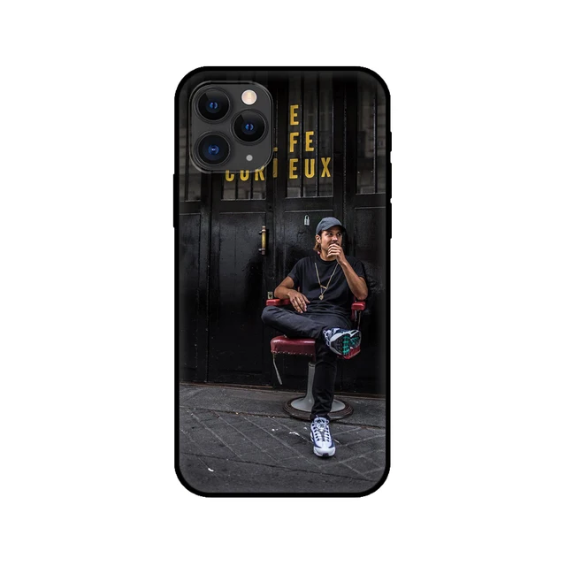 Black tpu case for iphone 5 5s se 2020 6 6s 7 8 plus x 10 XR XS 11 12 mini pro MAX back cover nekfeu rapper 72850