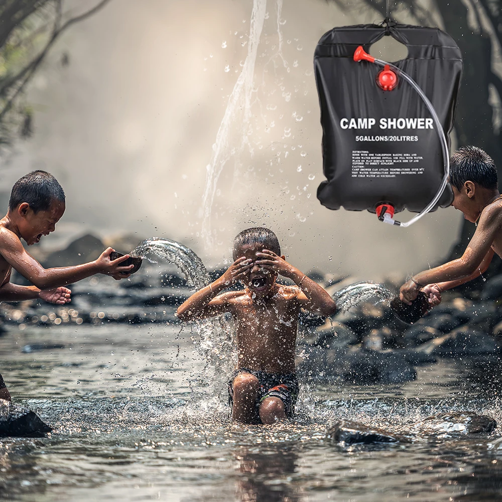 20L OutdoorShower сумка для воды складная солнечная энергия с подогревом кемпинг ПВХ путешествия Туризм Альпинизм гриль для пикника хранение воды