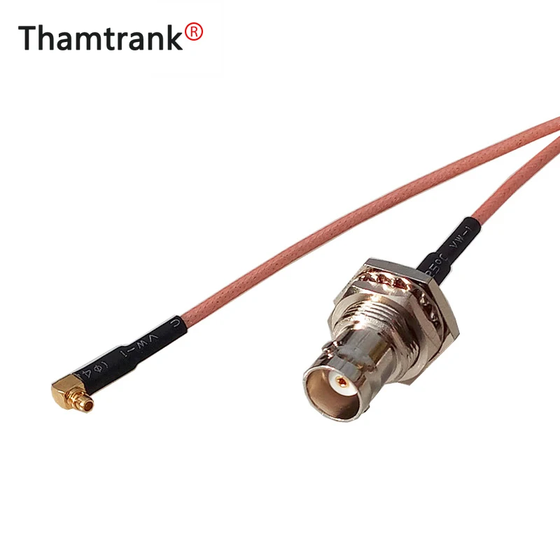 Коаксиальный кабель с разъемом BNC мама и штекером MMCX RF коаксиальный отрезом RG316