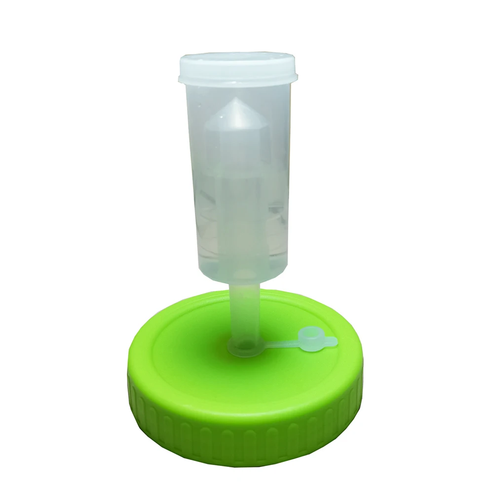 Waterless Fermenting Airlock Lids Covers with One-way Exhaust Valves for Wide Mouth Mason Jar Sealed Lid Kitchen Supplies