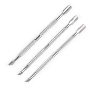 

1PC High Quality Stainless Steel Dead Skin Remover Nail Cuticle Pusher Cutter Pedicure Manicure Nail Art Tools G011