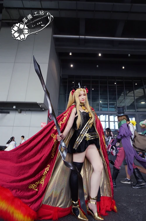 

[Customized] Anime Fate Grand Order Ereshkigal Uniform Cosplay Costume+Cloak+ACC For Halloween Carnival Free Shipping 2019 New.