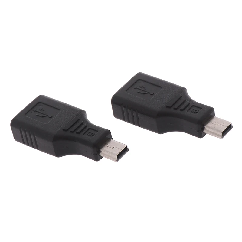 Мини-usb мужчина к USB Женский Конвертер Разъем передачи данных синхронизации OTG адаптер для автомобиля AUX MP3 MP4 планшеты телефоны u-диск