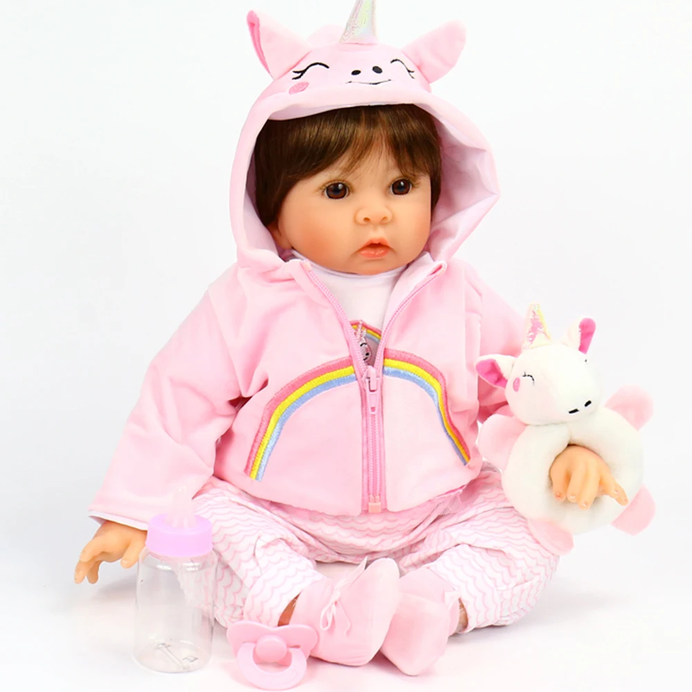 Кукла-сюрприз Bebe lol reborn 22 дюйма 52 см силиконовая кукла-игрушка для девочек подарок
