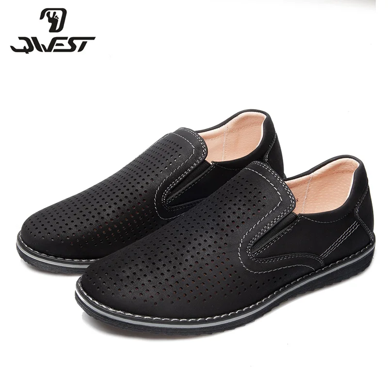 School shoes Qwest 82T-JSD-0870 shoes for boys wit