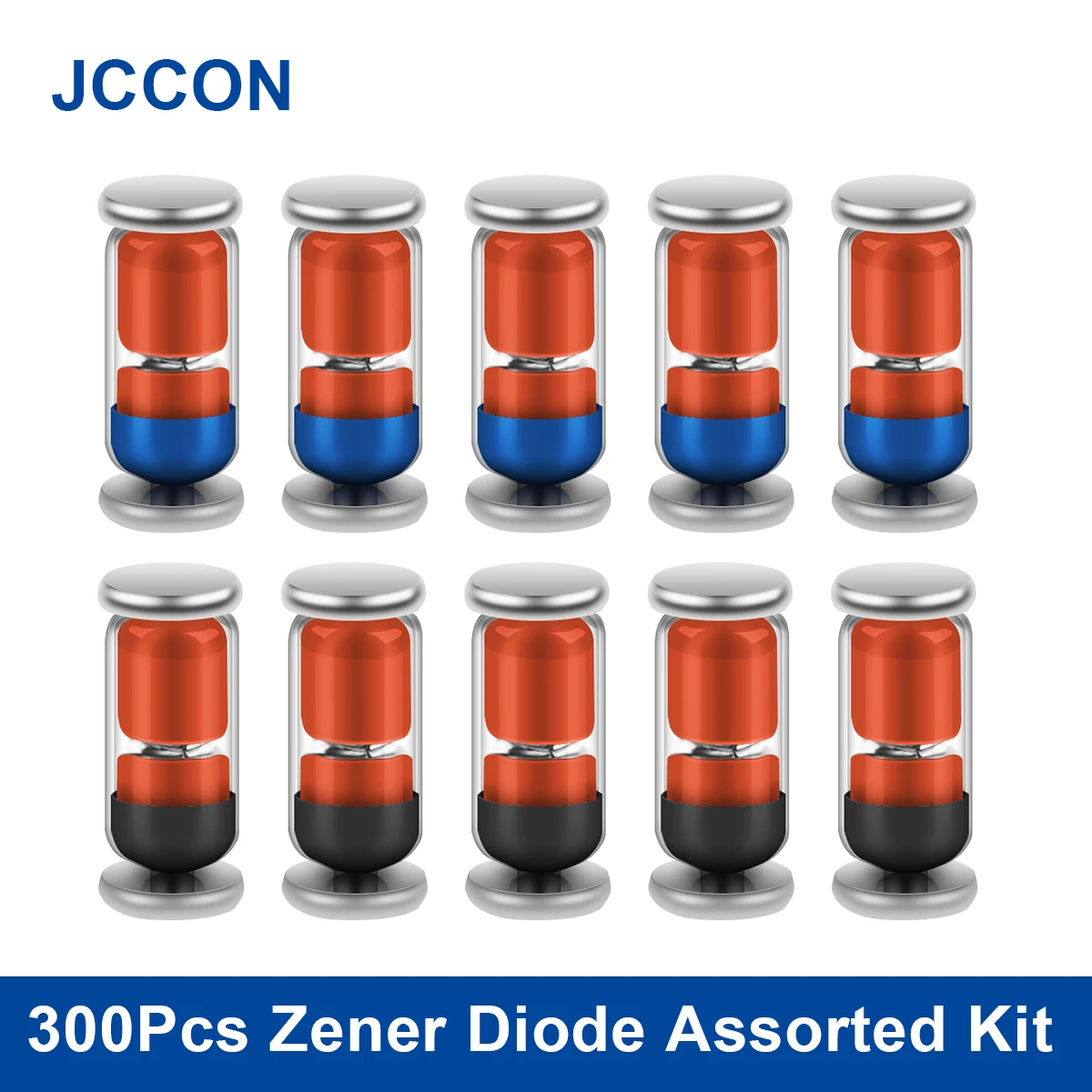 300PcsLL34SMDZenerDiodeAssortedKit12W3V3V33V94V75V17V58V2