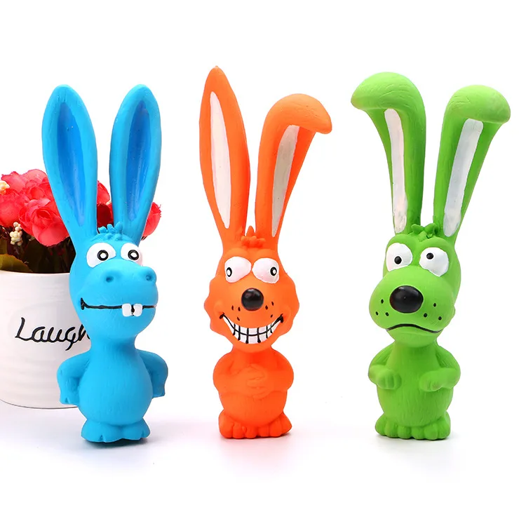 Juguete de peluche de policarbonato para perros, juguete con sonido de lana, dientes masticar, forma de Animal, suave, fácil de limpiar