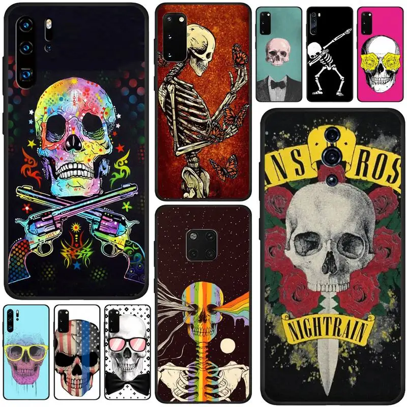 Halloween Skulls Ghost Printed Phone Case For Xiaomi RedMi Note 10 9 8 6 Pro 4 4x 5 5A 7 8T 9S Shell | Мобильные телефоны и
