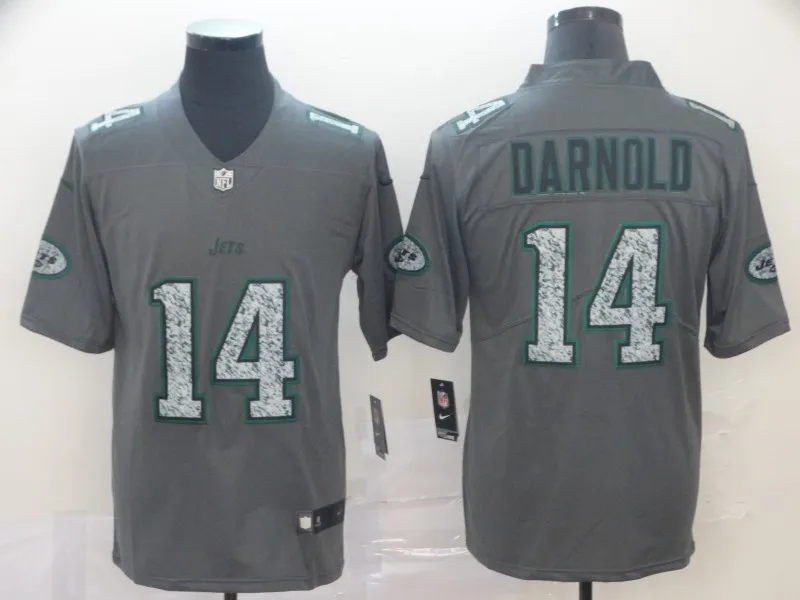 For men Men's Adult New York high quality Jets Sam Darnold green Jersey - Цвет: For men