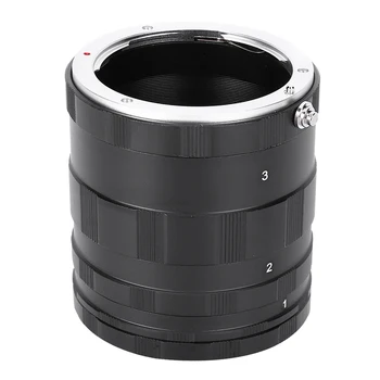 

Professional Metal Black Macro Photography Extension Adapter Tube Close-Up Lens Ring for Sony E Mount Mirrorless Camera