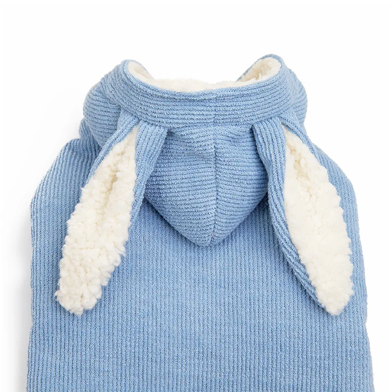 Одежда Осень WinterStyles собака Костюмы теплый мило и стильно большие-худи с ушами Teddy Bichon собак Костюмы