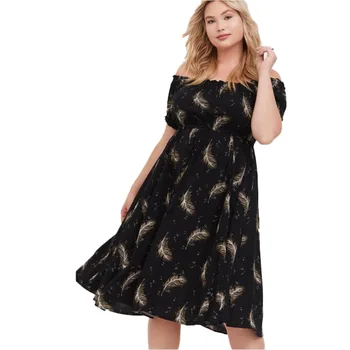 

New autumn/winter 2019 cross-border African fashion plus-size European and American popular hot style fat MM plus-size female ev
