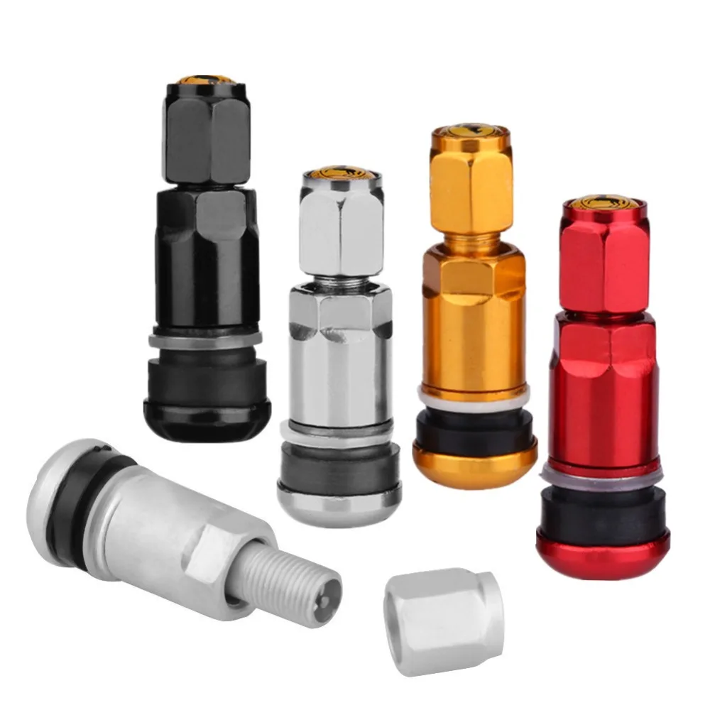 4Pcs Universal Metal Car Motorcycle Tubeless Wheel Tyre Valve Stem Caps Aluminum Alloy Tire Air Stems Accessories |