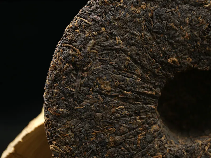 Юньнань старый буланг Дерево сделано 2008 пуэр материал спелый пуэр 357 г золотой век коричневое дерево шу пуэр чай