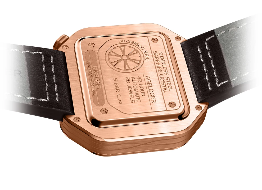 Швейцарский бренд AGELOCER спортивные часы для мужчин Скелет циферблат со светящимися стрелками уникальные механические часы запас хода 42 часа