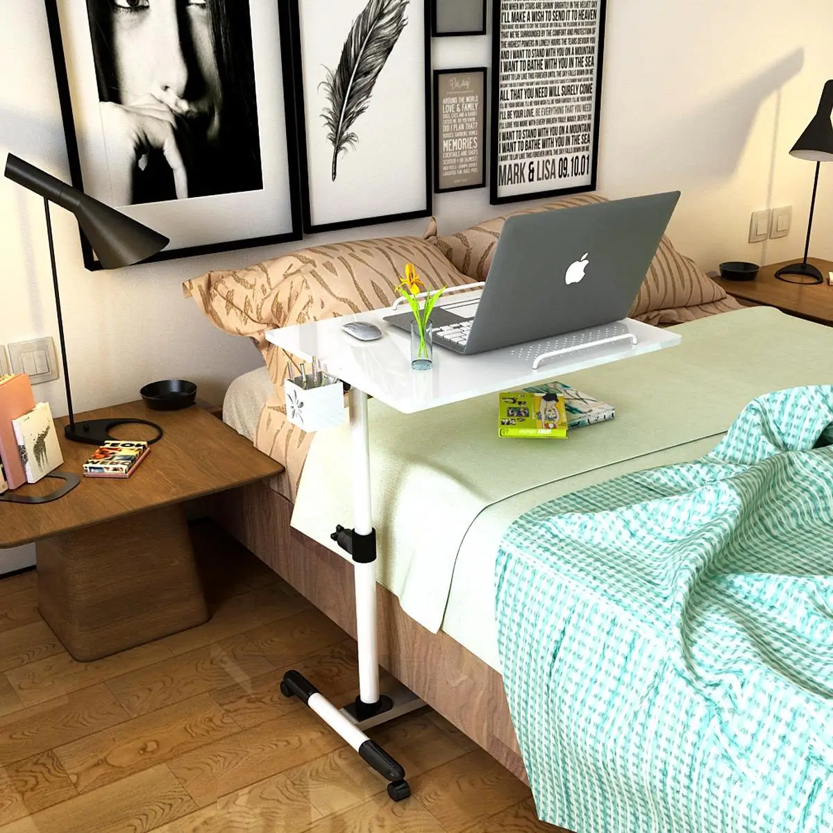 Modern Computer Desk Laptop Notebook Table Office Workstation Home Office Furniture Study Desk
