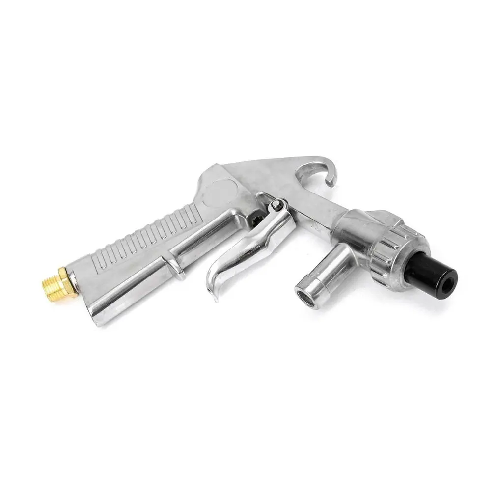 

Abrasive Air Sand Blasting Gun kit 1 Ceramic Nozzle 1 Steel Nozzle 1 Sand Suction Pipe Industrial Sandblaster Gun