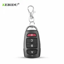 KEBIDU Controller Wireless Clone Interruttore Clonazione Copia 433 MHZ Duplicatore di Controllo della Porta Del Garage Cancello Portale A Distanza di Controllo