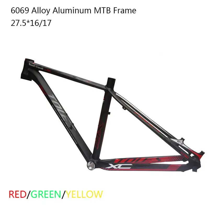 Cheap High Quality 6069 Alloy Aluminum 27.5 er MTB Frame 17\ Inner Cable Disc Brake Mountain Bike Frame Cheap High Quality 6069 Alloy Aluminum 27.5 er MTB Frame 17\ Inner Cable Disc Brake Mountain Bike Frame