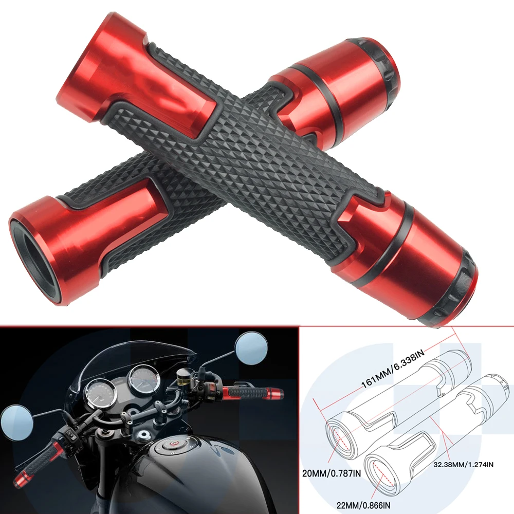 Accessories Motorbike CNC Handlebar Hand Grip and Grip End Slider Cap Plugs For SUZUKI BURGMAN 650 400 125 200 AN650 AN400 AN125