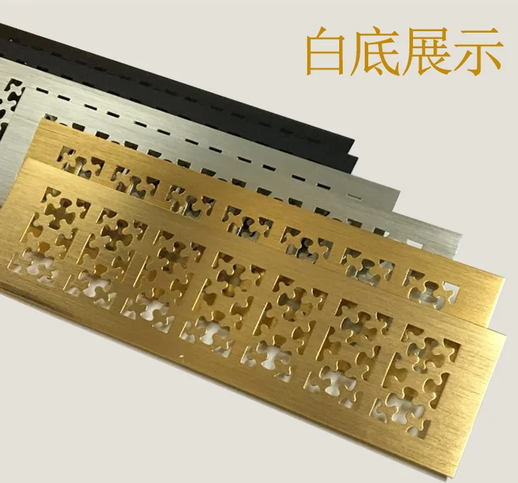 2pcs /lot 80mm*200,250,300 mm duct vent covers ventilation grilles griglie di ventilazione ventilation grilles