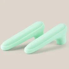 2 шт. Защитные Мягкие дверные ручки для перчаток, Нескользящие противоскользящие, легко устанавливаемые, декоративные защитные ручки для детей, утолщенные силиконовые