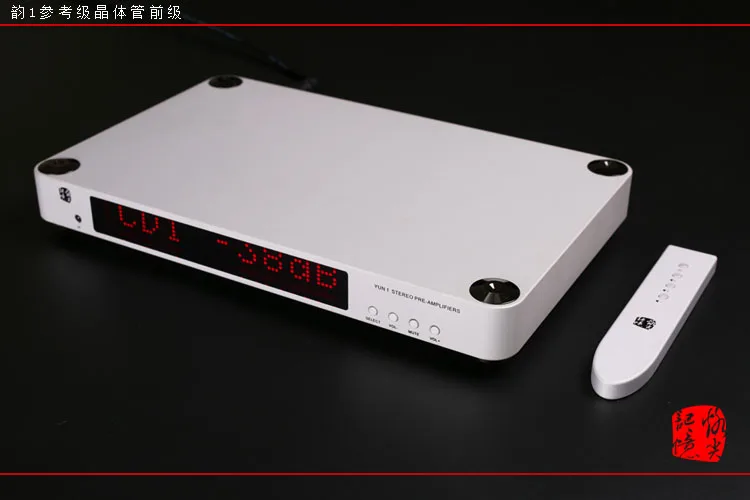 Douk аудио Hi-end стерео аудио Настольный предусилитель HiFi PGA2320 транзисторный предусилитель