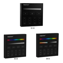 Mixboxer 4-Zone Touch Panel Remote For Single Color RGBW RGB+CCT Led Light Strips