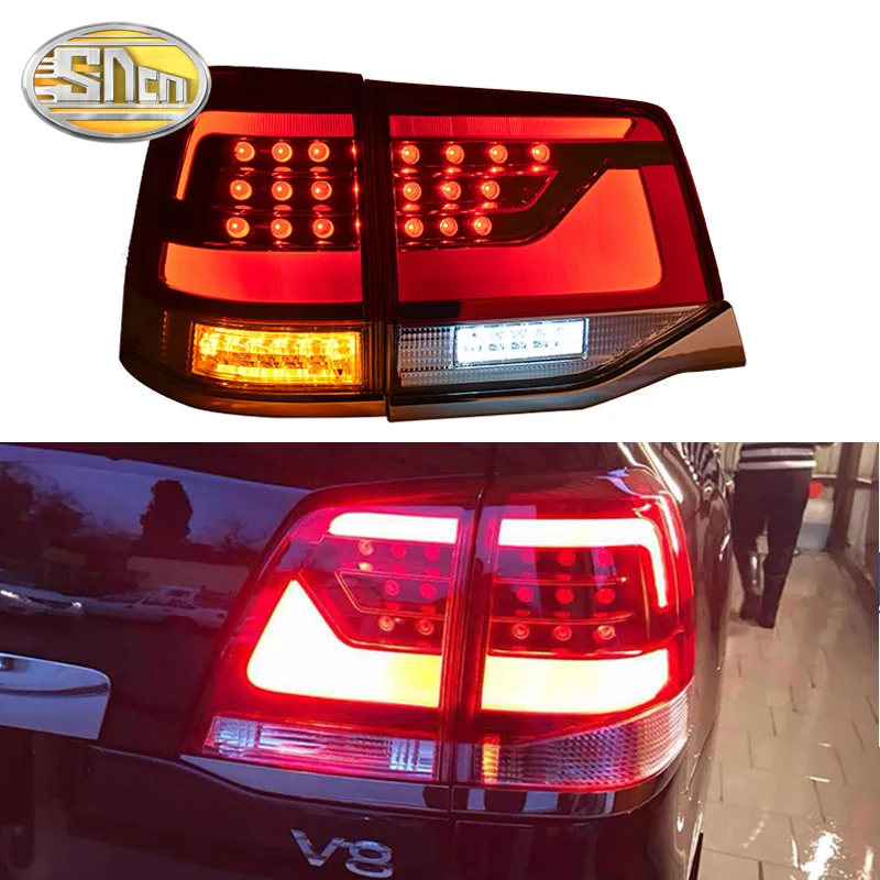 

For Toyota Land Cruiser LC200 GRJ200 2008 2009 2010 2011 2013 2014 LED Tail Lights Taillight Assembly