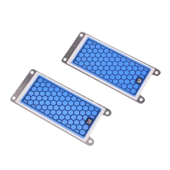 

2 Piece Portable Ceramic Ozone Generator Double Integrated Ceramic Plate Ozonizer Air Water Air Purifier Parts