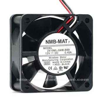 

New original NMB 2410KL-04W-B69 6025 6cm 12V 0.40A three wire large air volume fan 60x60x25mm cooling fan cooler