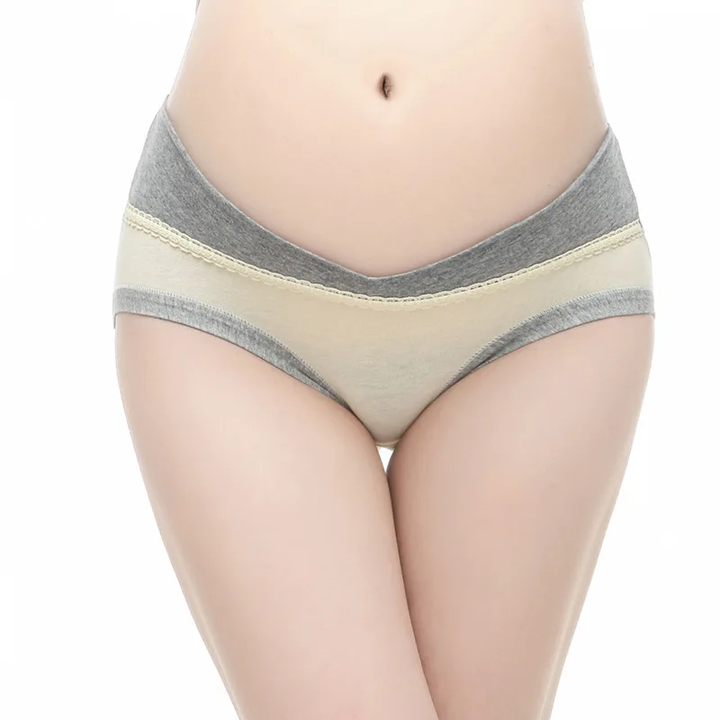 Нижнее Белье для беременных женщин из чистого хлопка с треугольным вырезом