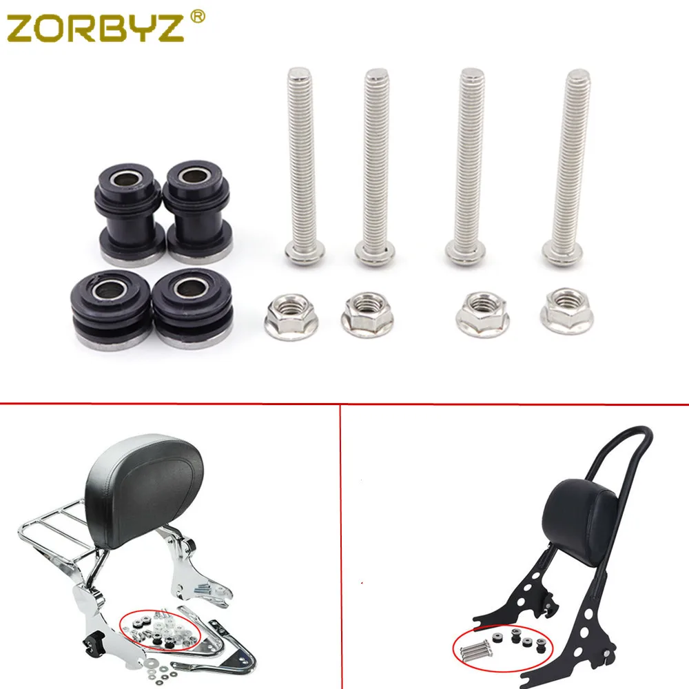 ZORBYZ мотоциклетный съемный комплект со спинкой для Harley Sportster XL1200 883 2004-2018 |