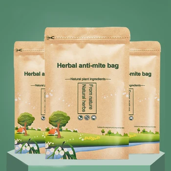 

10 pcs/pack Chinese Herbal Medicine Mite Bag Anti Mite allergy Mite Removal Artifact Mite Pad Home Bedroom Office Hotel Sofa
