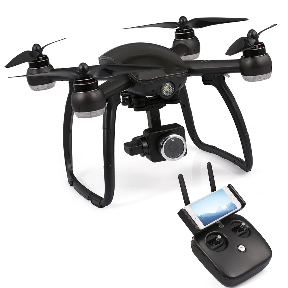 Gps Радиоуправляемый Дрон с камерой 1080P 2,4G Wifi FPV Follow Me Surround Mode авто возврат высоты удержания Квадрокоптер