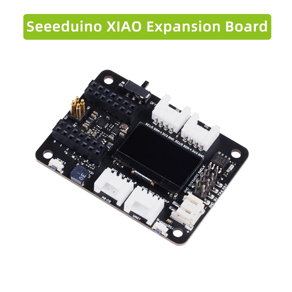 Плата расширения Seeeduino XIAO OLED RTC кнопка сброса памяти пользовательская Кнопка 5 В