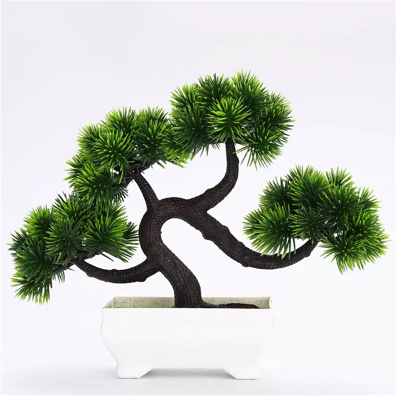 Kunstmatige Groene Planten Bonsai Simulatie Plastic Kleine Boom Pot Plant Ingemaakte Ornamenten Voor Thuis Tafel Tuin Decor 52841 Kunstmatige Planten Aliexpress