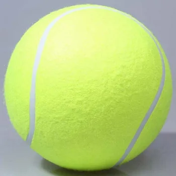 

2019 24cm Tennis Ball Giant Air Inflation Tennis Ball Outdoor Sports Indoor Toy Signature Mega Jumbo Kids Toy Ball