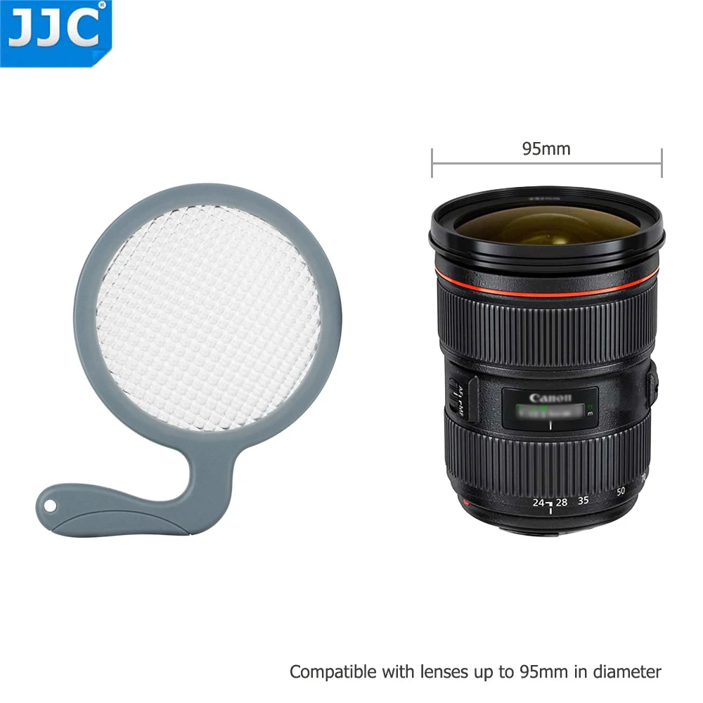 JJC 95 мм ручной баланс белого фильтр для Canon Nikon Sony Fuji Olympus Panasonic DSLR SLR беззеркальный