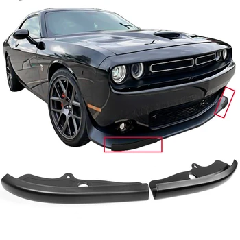 

Front Bumper Lip Protector Cover For Dodge Challenger SRT Scat Pack 2015-2020 Bumper Protector Diffuser Spoiler Splitter Guard