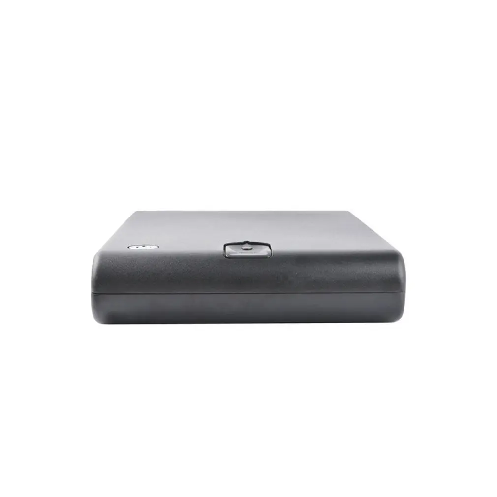 Fingerprint Safe Box Solid Steel Security Key Gunsafe Valuables Jewelry Storage Box Protable Biometric Fingerprint Safes Gunbox