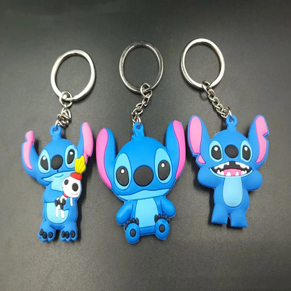 Stitch Silicone Key Keychain Lilo Stitch Keychain Toy Lilo Stitch
