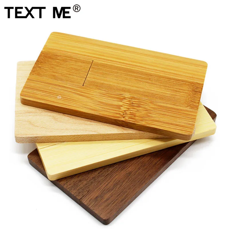 Флеш-накопитель usb с логотипом TEXT ME, креативная карта, 4 ГБ, 8 ГБ, 16 ГБ, 32 ГБ, 64 ГБ, usb 2,0, Подарочная Флешка с принтом