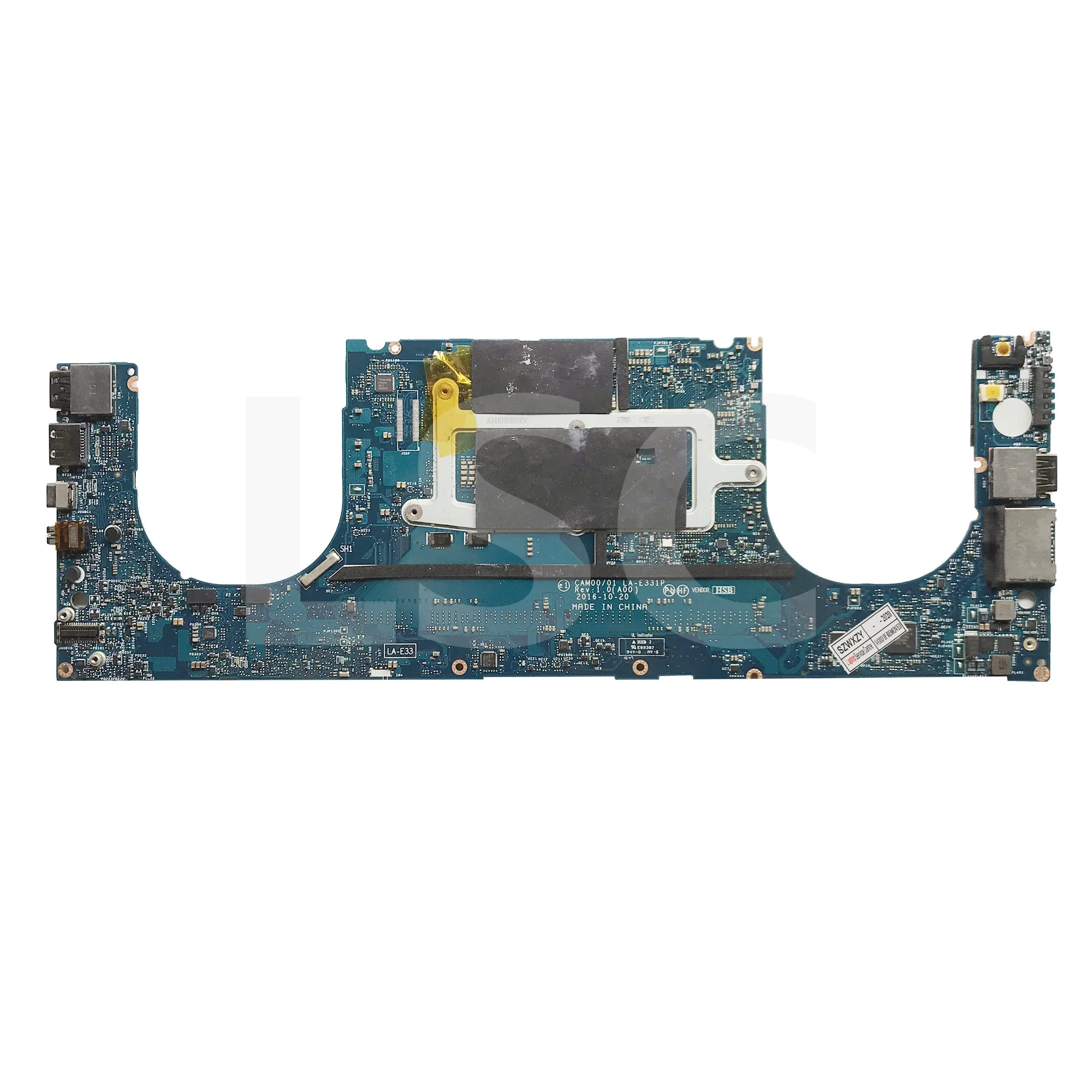 СОП для Dell XPS 15 9560 Материнская плата ноутбука CN 0YV12N YV12N LA E331P I5 7300HQ GTX 1050 4GB