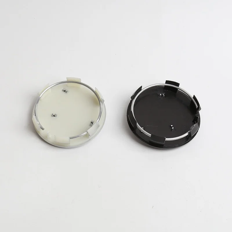

20pcs 60 mm Black Silver auto car Wheel Center Hub Cap Covers For Peugeot 206 207 307 308 301 407 408 508 2008 accessories